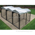 La cage de chiens de 6ftx8ft coule une maison de chiens lourds